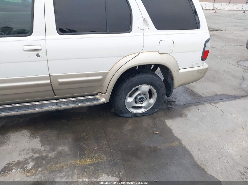 2000 Infiniti Qx4 VIN: JNRAR07Y8YW078539 Lot: 43578312