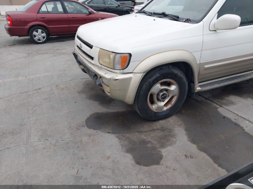 2000 Infiniti Qx4 VIN: JNRAR07Y8YW078539 Lot: 43578312