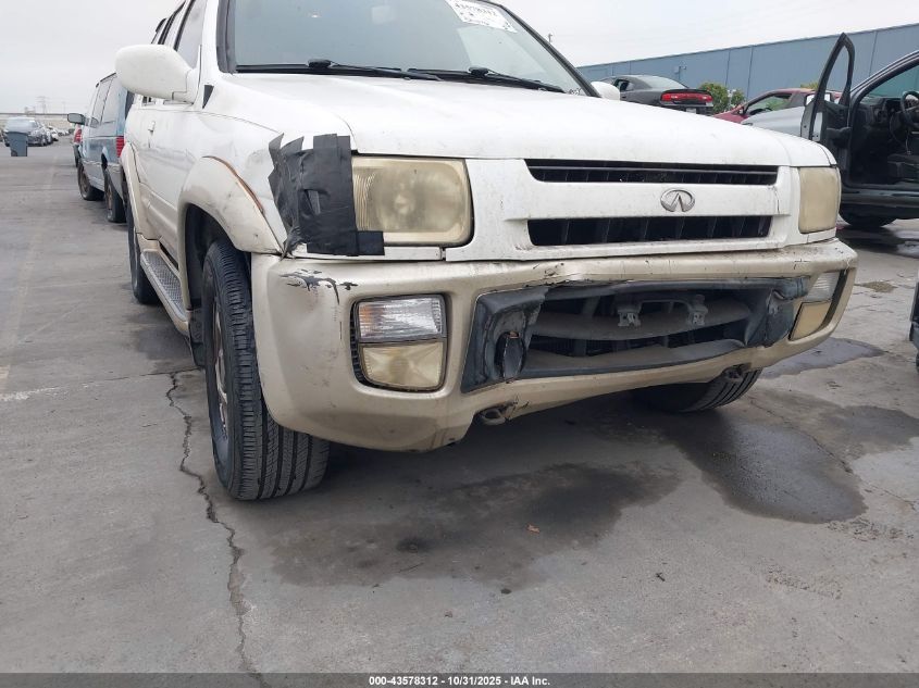 2000 Infiniti Qx4 VIN: JNRAR07Y8YW078539 Lot: 43578312