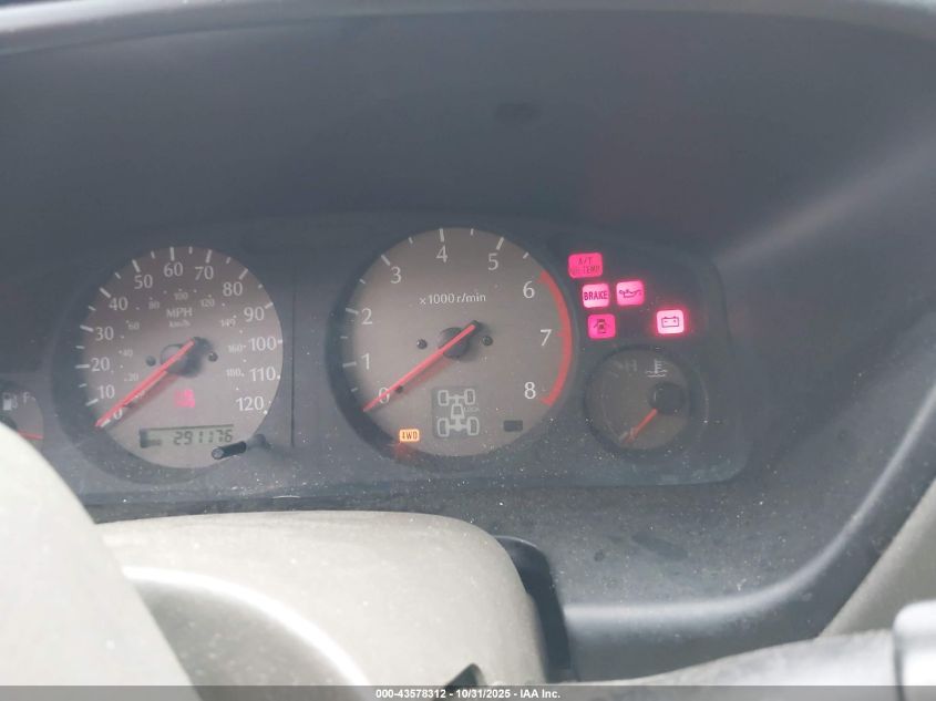 2000 Infiniti Qx4 VIN: JNRAR07Y8YW078539 Lot: 43578312