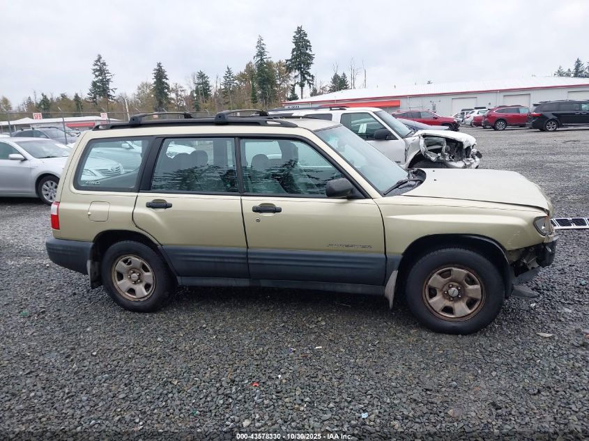 2002 Subaru Forester L VIN: JF1SF63572H740785 Lot: 43578330