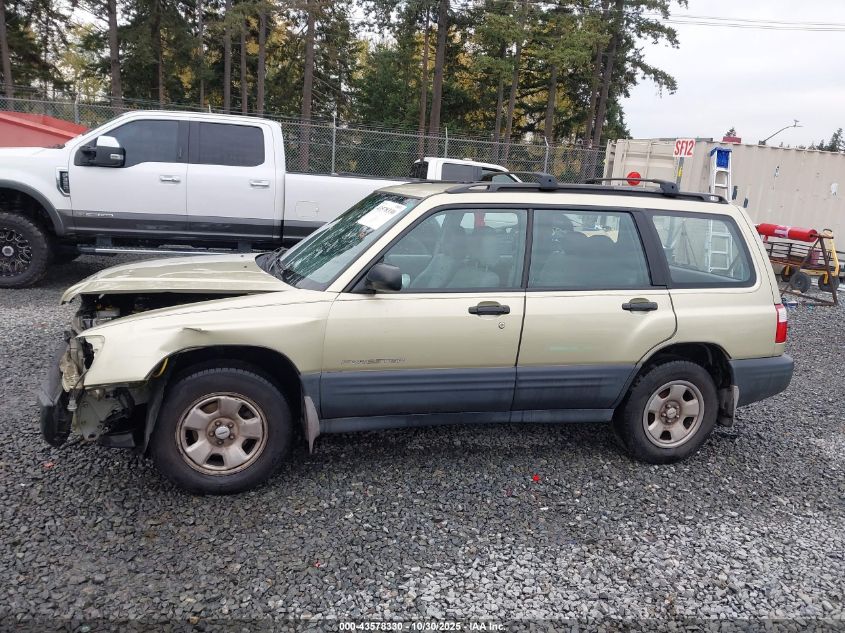 2002 Subaru Forester L VIN: JF1SF63572H740785 Lot: 43578330