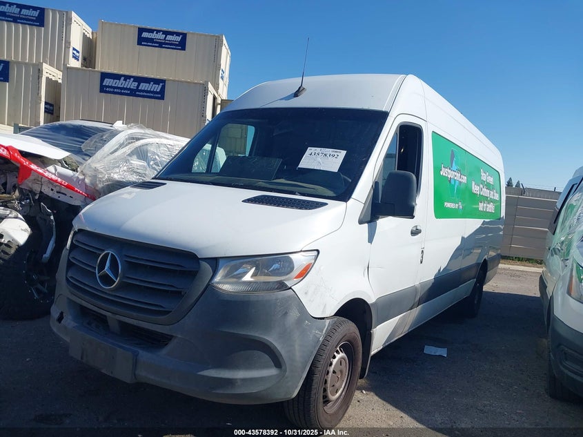 2019 Mercedes-Benz Sprinter 2500 High Roof V6 VIN: W1W4EDHY6KP198280 Lot: 43578392