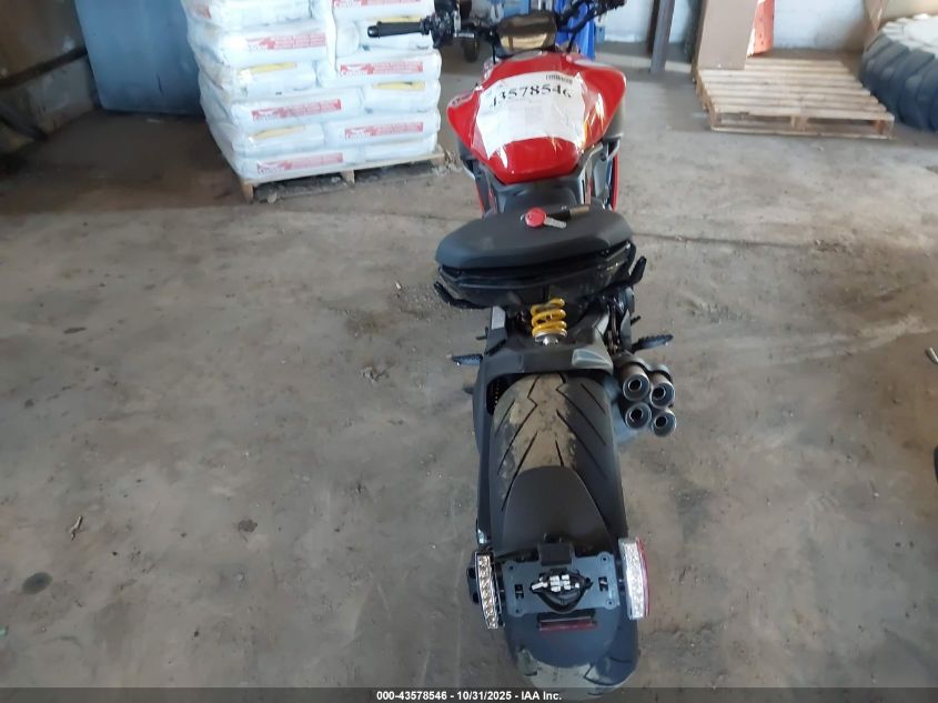 2024 Ducati Diavel V4 VIN: ZDMGAR1W4RB002908 Lot: 43578546