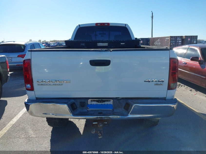 2004 Dodge Ram 3500 Slt/Laramie VIN: 3D7LU38C74G281707 Lot: 43578568