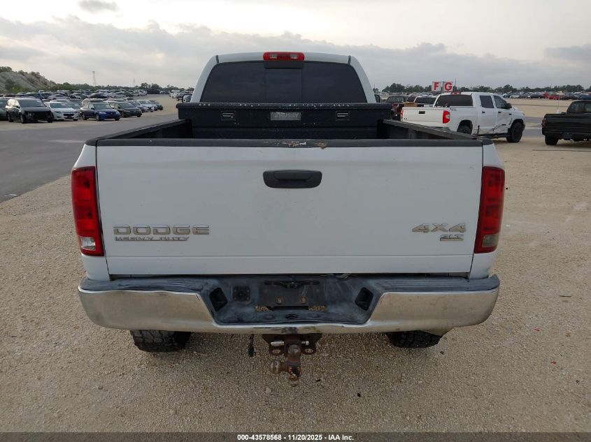 2004 Dodge Ram 3500 Slt/Laramie VIN: 3D7LU38C74G281707 Lot: 43578568