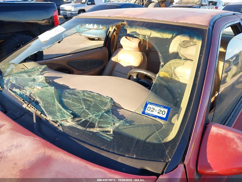 1997 Ford Thunderbird Lx VIN: 1FALP62W3VH155279 Lot: 43578572