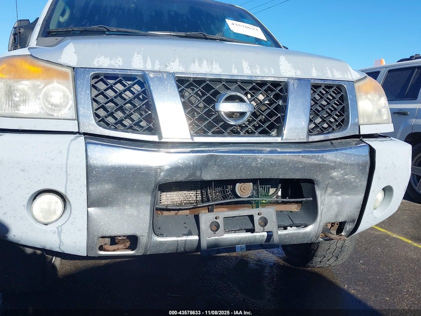 2008 Nissan Titan Xe VIN: 1N6AA07C48N311458 Lot: 43578633