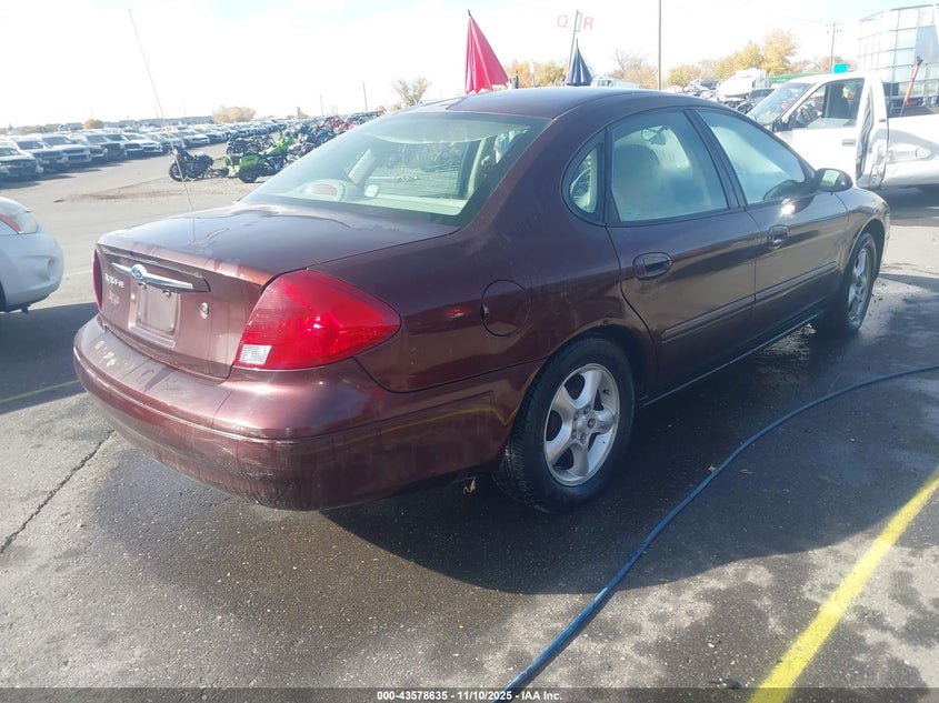 1FAFP53U61A112062 2001 FORD TAURUS photo no. 4