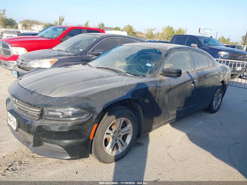 Vin: 2c3cdxbg0fh752813, lot: 44073754, dodge charger se 20152
