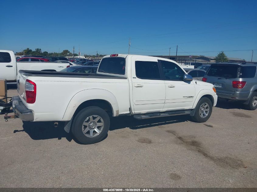 2005 Toyota Tundra Sr5 V8 VIN: 5TBET34195S493255 Lot: 43578699
