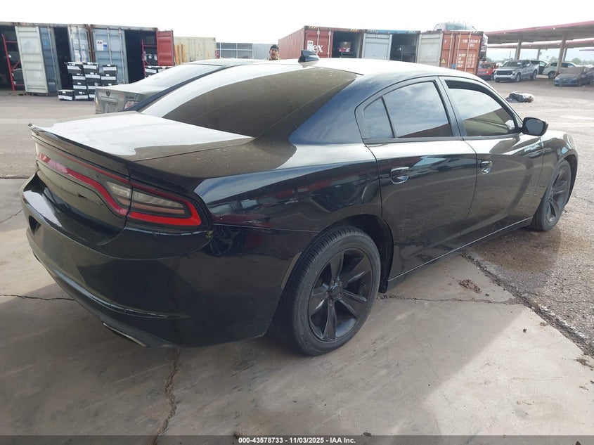 Vin: 2c3cdxhg1gh159387, lot: 44073807, dodge charger sxt 20164