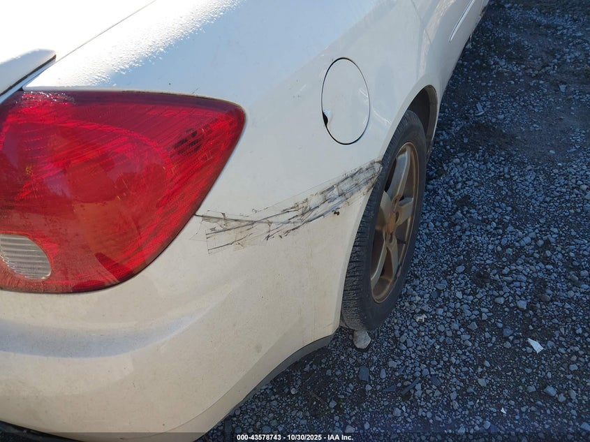 2007 Pontiac G6 VIN: 1G2ZG58N874116943 Lot: 43578743