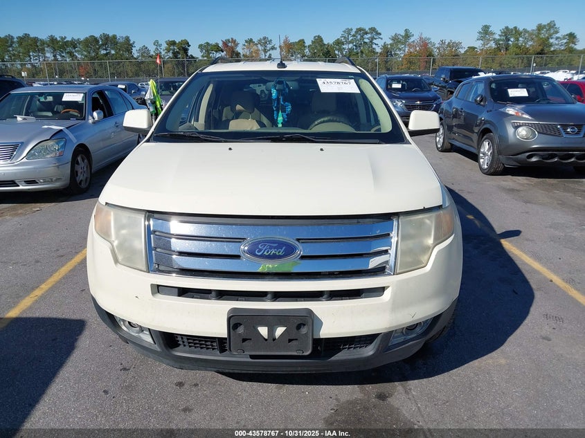 2007 Ford Edge Sel VIN: 2FMDK38C57BA58735 Lot: 43578767
