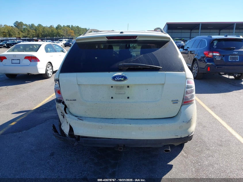 2007 Ford Edge Sel VIN: 2FMDK38C57BA58735 Lot: 43578767