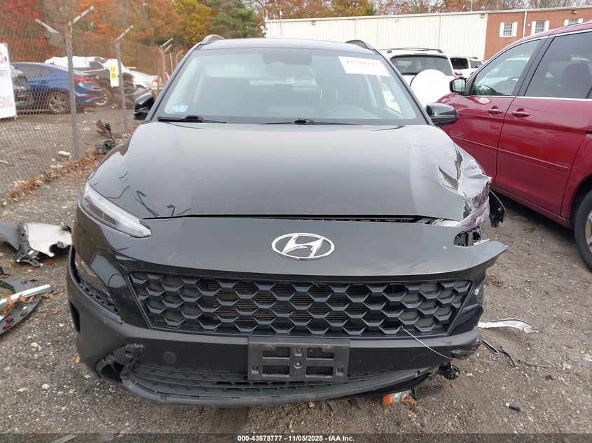 2022 HYUNDAI KONA SEL KM8K6CAB7NU756378