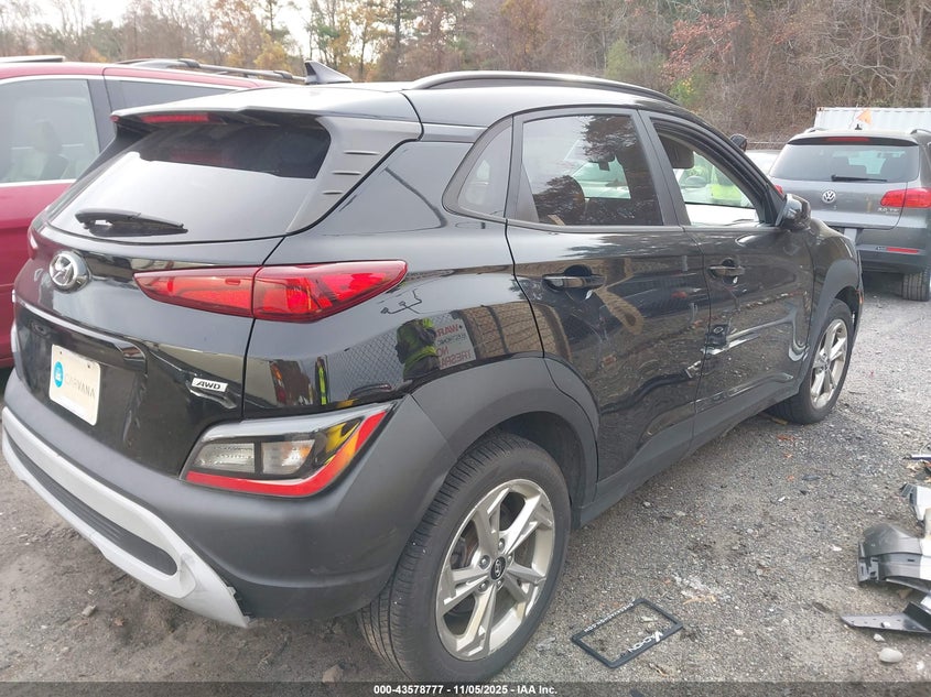 2022 HYUNDAI KONA SEL KM8K6CAB7NU756378