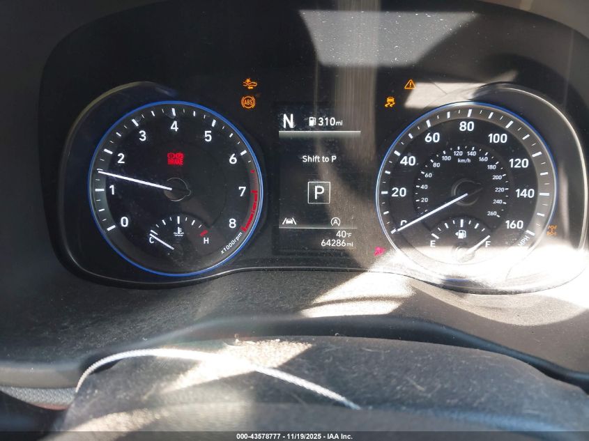 2022 Hyundai Kona Sel VIN: KM8K6CAB7NU756378 Lot: 43578777