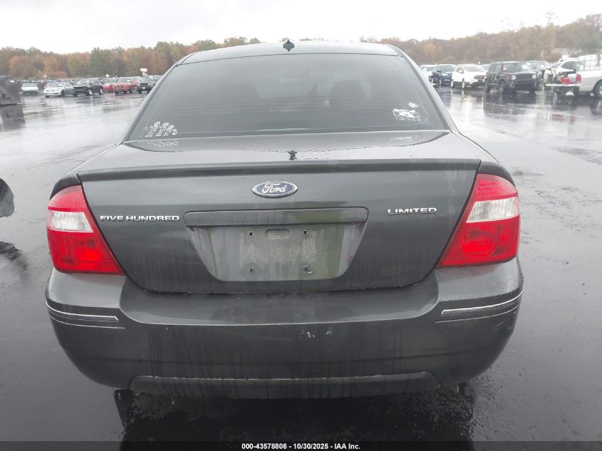 2007 Ford Five Hundred Limited VIN: 1FAHP25127G140439 Lot: 43578806