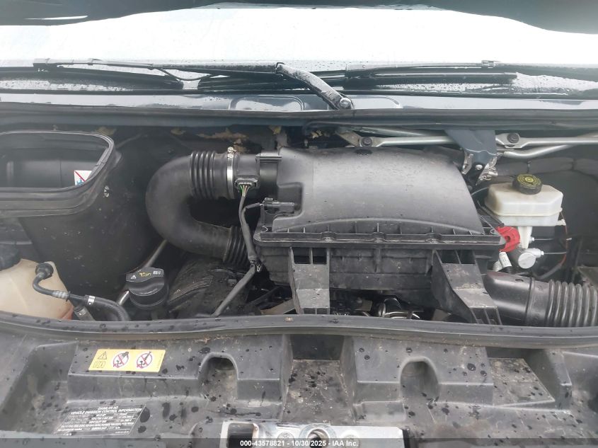 2019 Mercedes-Benz Sprinter 2500 High Roof V6 VIN: WD4PF1CD9KP127024 Lot: 43578821