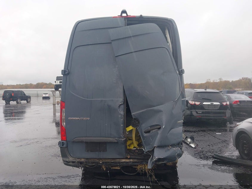 2019 Mercedes-Benz Sprinter 2500 High Roof V6 VIN: WD4PF1CD9KP127024 Lot: 43578821