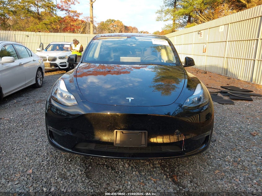 2025 Tesla Model Y Long Range Dual Motor All-Wheel Drive VIN: 7SAYGDEE5SF307925 Lot: 43578852