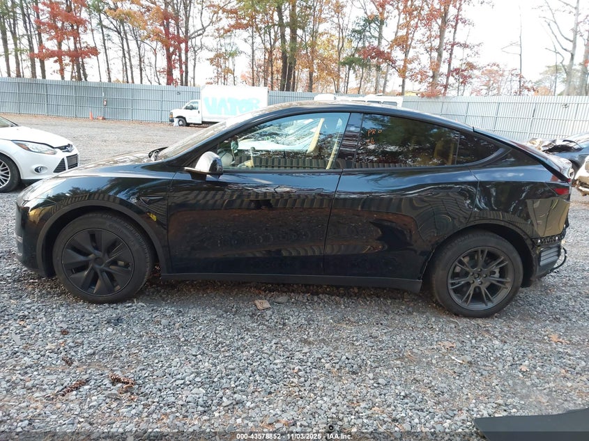 2025 Tesla Model Y Long Range Dual Motor All-Wheel Drive VIN: 7SAYGDEE5SF307925 Lot: 43578852