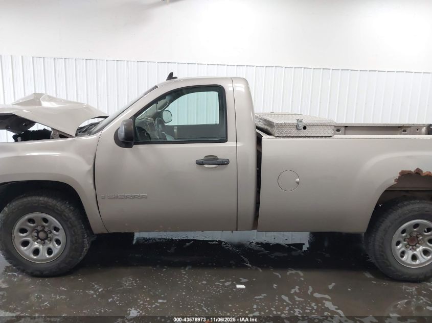 2008 GMC Sierra 1500 Sle1 VIN: 1GTEK14068Z215437 Lot: 43578973
