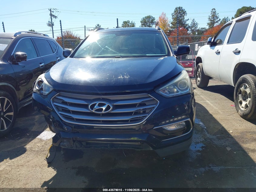 2017 HYUNDAI SANTA FE SPORT 2.4L 5NMZU3LB7HH010806