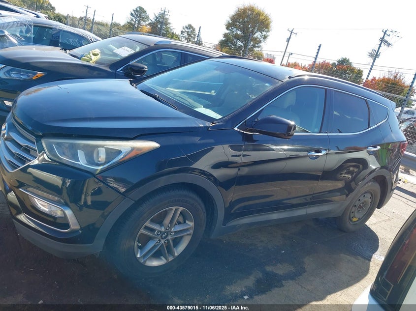 2017 HYUNDAI SANTA FE SPORT 2.4L 5NMZU3LB7HH010806