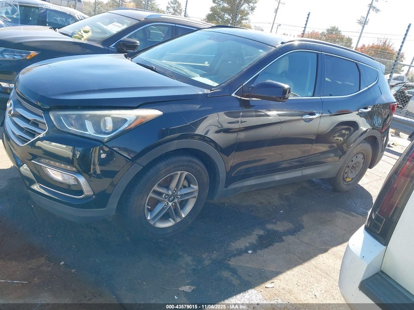 2017 HYUNDAI SANTA FE SPORT 2.4L 5NMZU3LB7HH010806