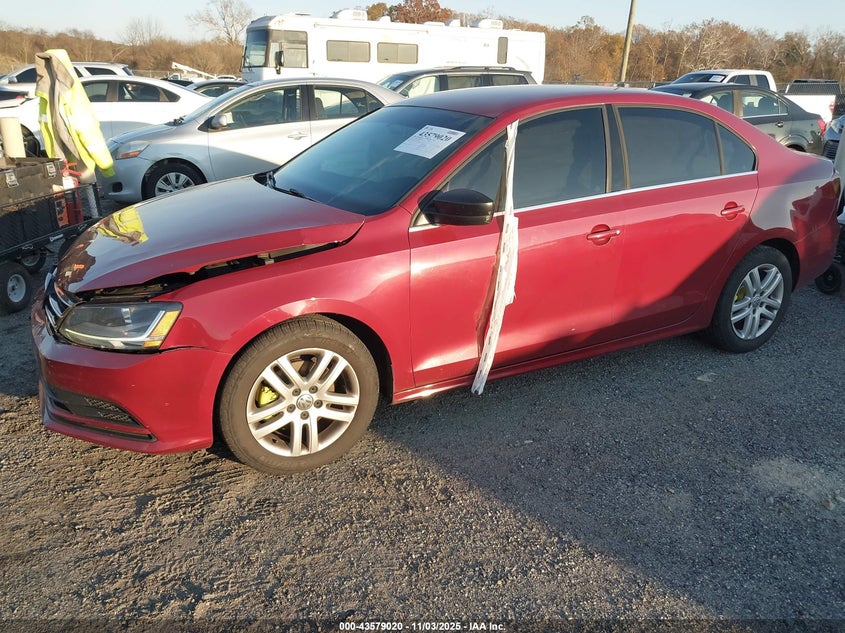 2017 VOLKSWAGEN JETTA 1.4T S 3VW2B7AJ1HM247911