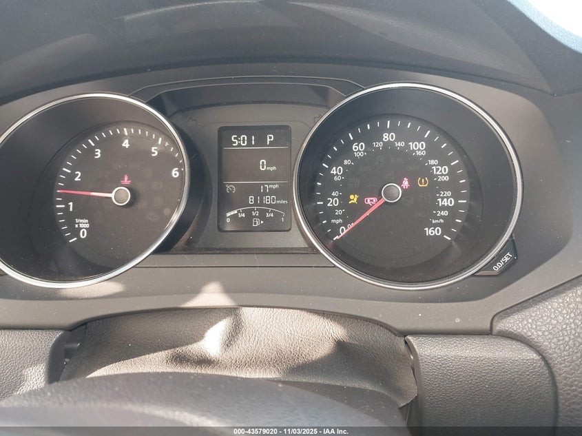 2017 VOLKSWAGEN JETTA 1.4T S 3VW2B7AJ1HM247911