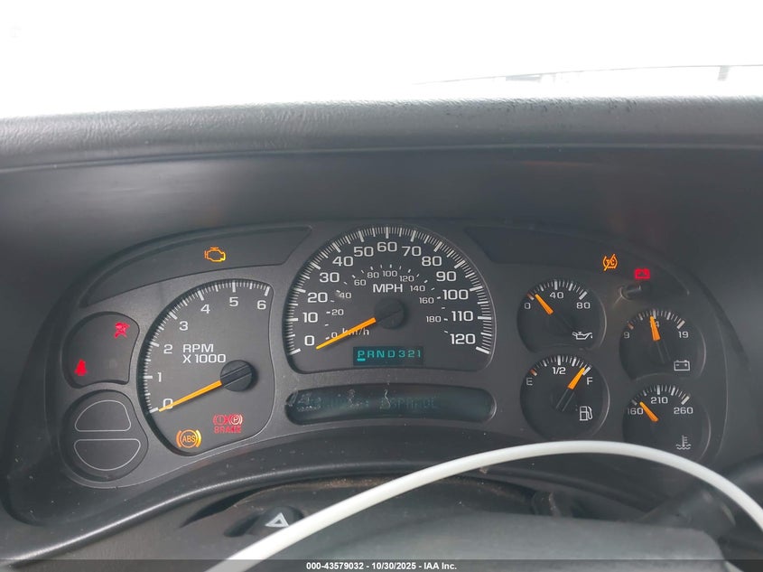 2004 Chevrolet Tahoe Lt VIN: 1GNEC13ZX4J252889 Lot: 43579032