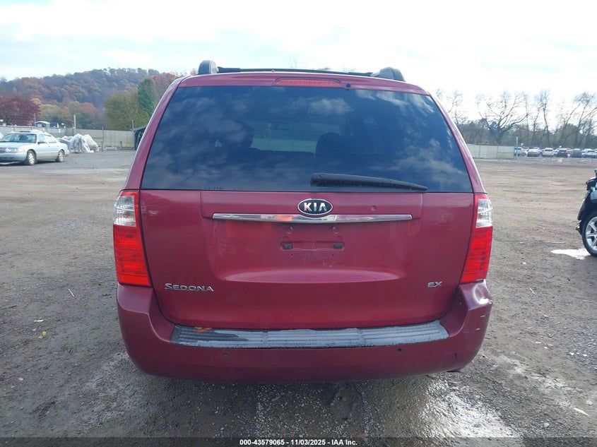 2008 Kia Sedona Ex VIN: KNDMB233186264348 Lot: 43579065