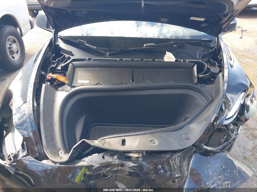 2024 Tesla Model Y Long Range Dual Motor All-Wheel Drive VIN: 7SAYGDEEXRA218228 Lot: 43579087