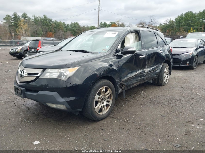 2HNYD286X9H532323 2009 ACURA MDX photo no. 2