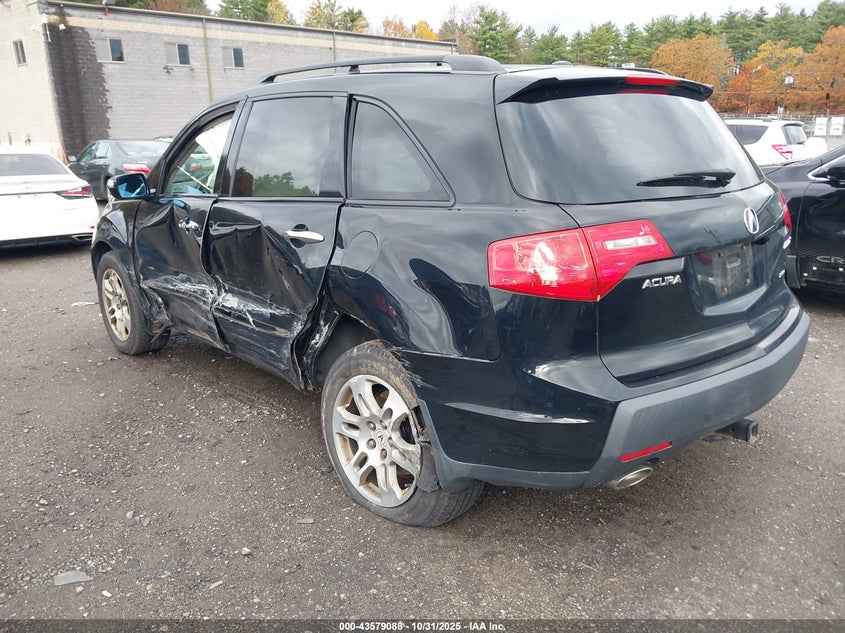 2HNYD286X9H532323 2009 ACURA MDX photo no. 3