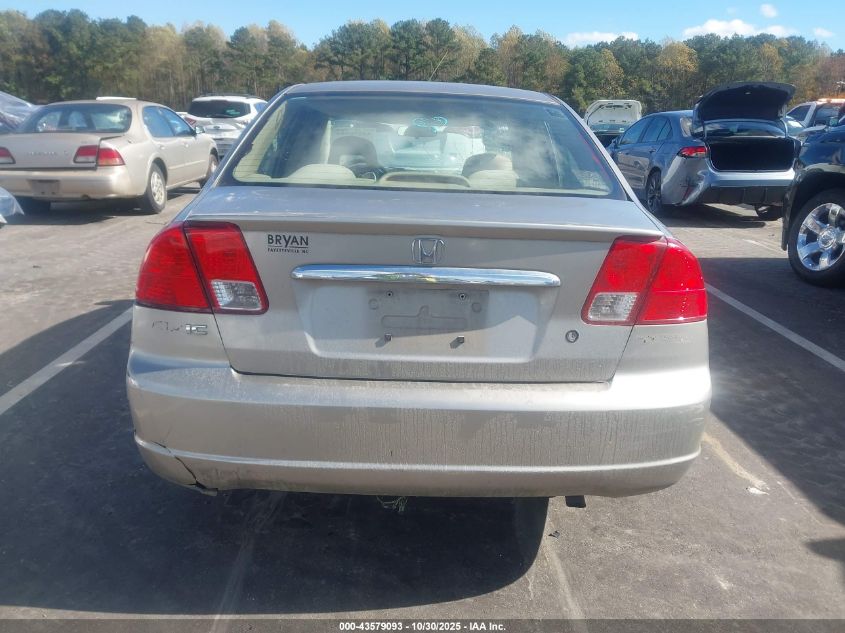 2003 Honda Civic Hybrid VIN: JHMES96663S019031 Lot: 43579093