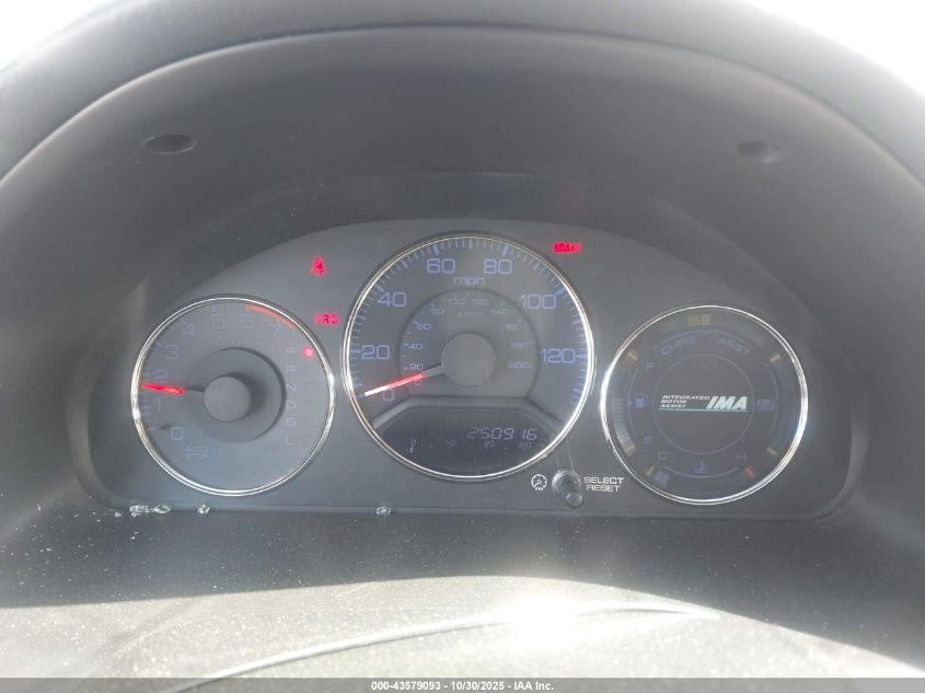 2003 Honda Civic Hybrid VIN: JHMES96663S019031 Lot: 43579093