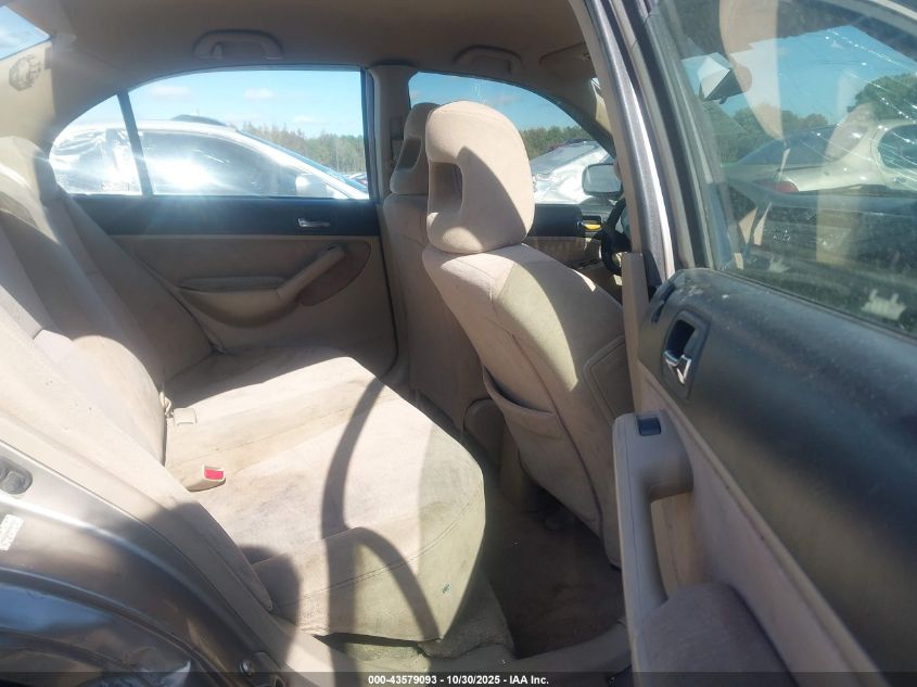 2003 Honda Civic Hybrid VIN: JHMES96663S019031 Lot: 43579093