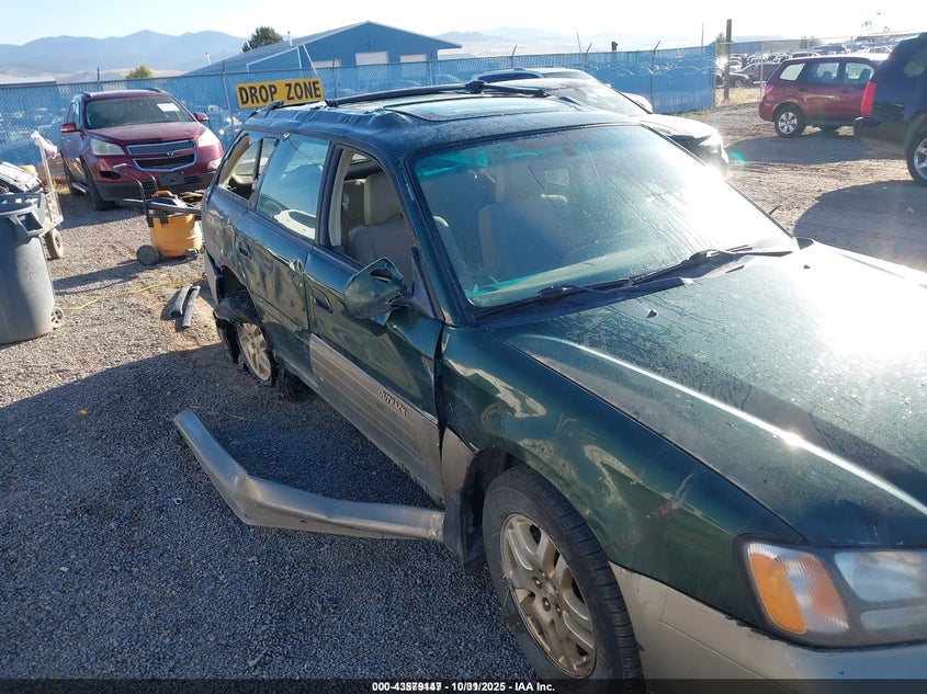 2000 Subaru Outback Limited VIN: 4S3BH6867Y7616679 Lot: 43579147
