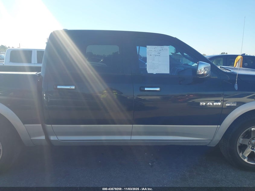 2009 Dodge Ram 1500 Laramie VIN: 1D3HB13T09S730525 Lot: 43579259