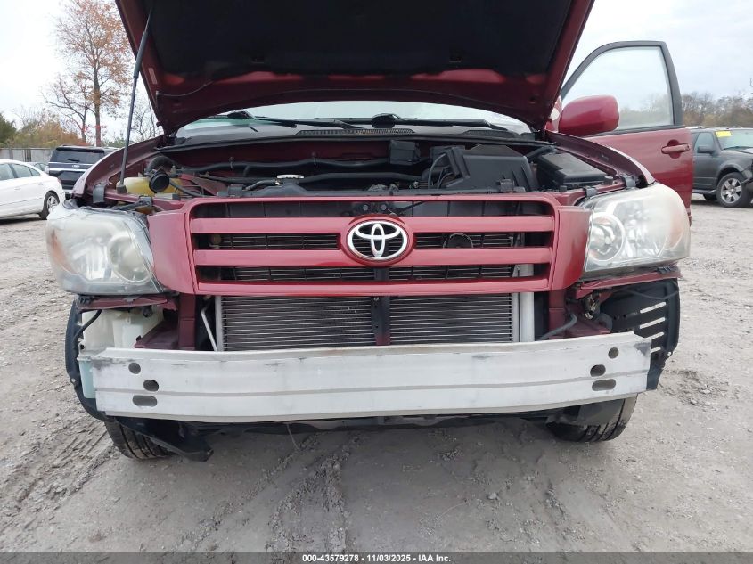 2006 Toyota Highlander V6 VIN: JTEDP21A860091555 Lot: 43579278