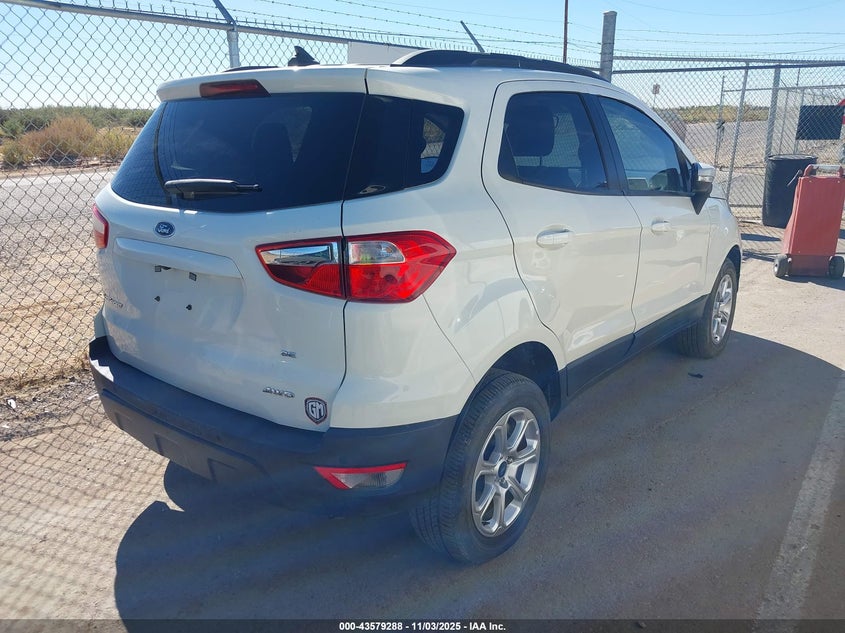 2021 FORD ECOSPORT SE - MAJ6S3GL8MC425322