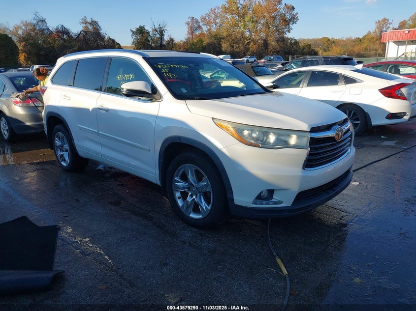 TOYOTA HIGHLANDER LIMITED PLATINUM V6