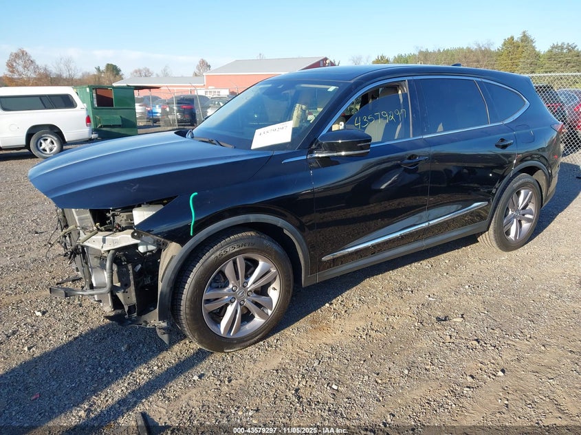 2022 ACURA MDX STANDARD - 5J8YE1H33NL014524