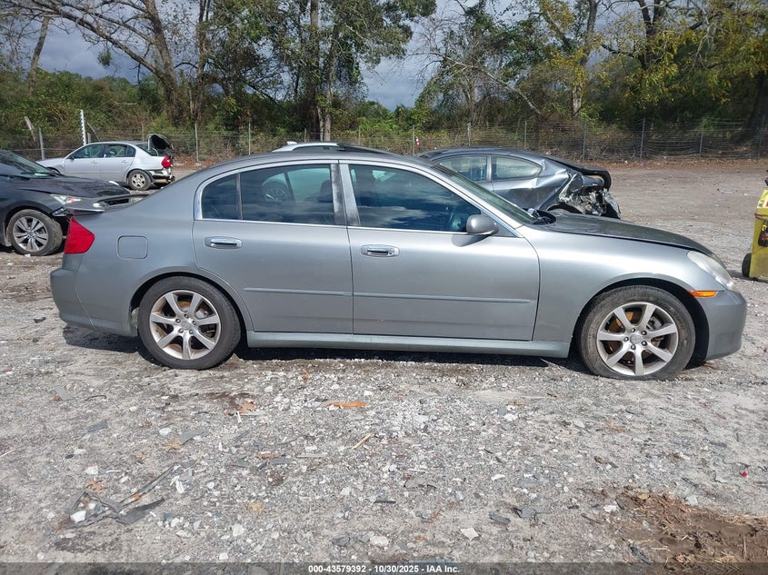 2005 Infiniti G35 VIN: JNKCV51E35M205574 Lot: 43579392