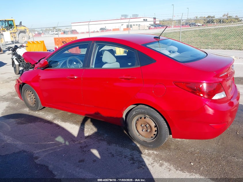 2014 HYUNDAI ACCENT GLS - KMHCT4AE9EU632996
