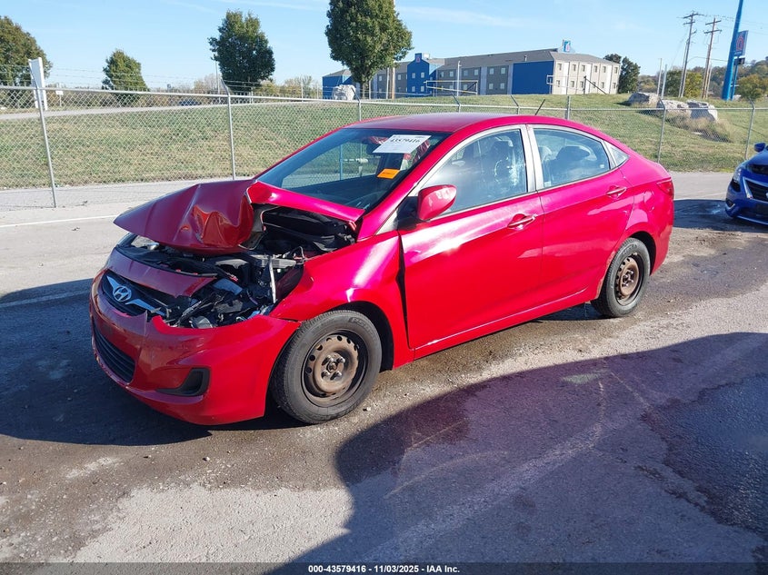 2014 HYUNDAI ACCENT GLS - KMHCT4AE9EU632996